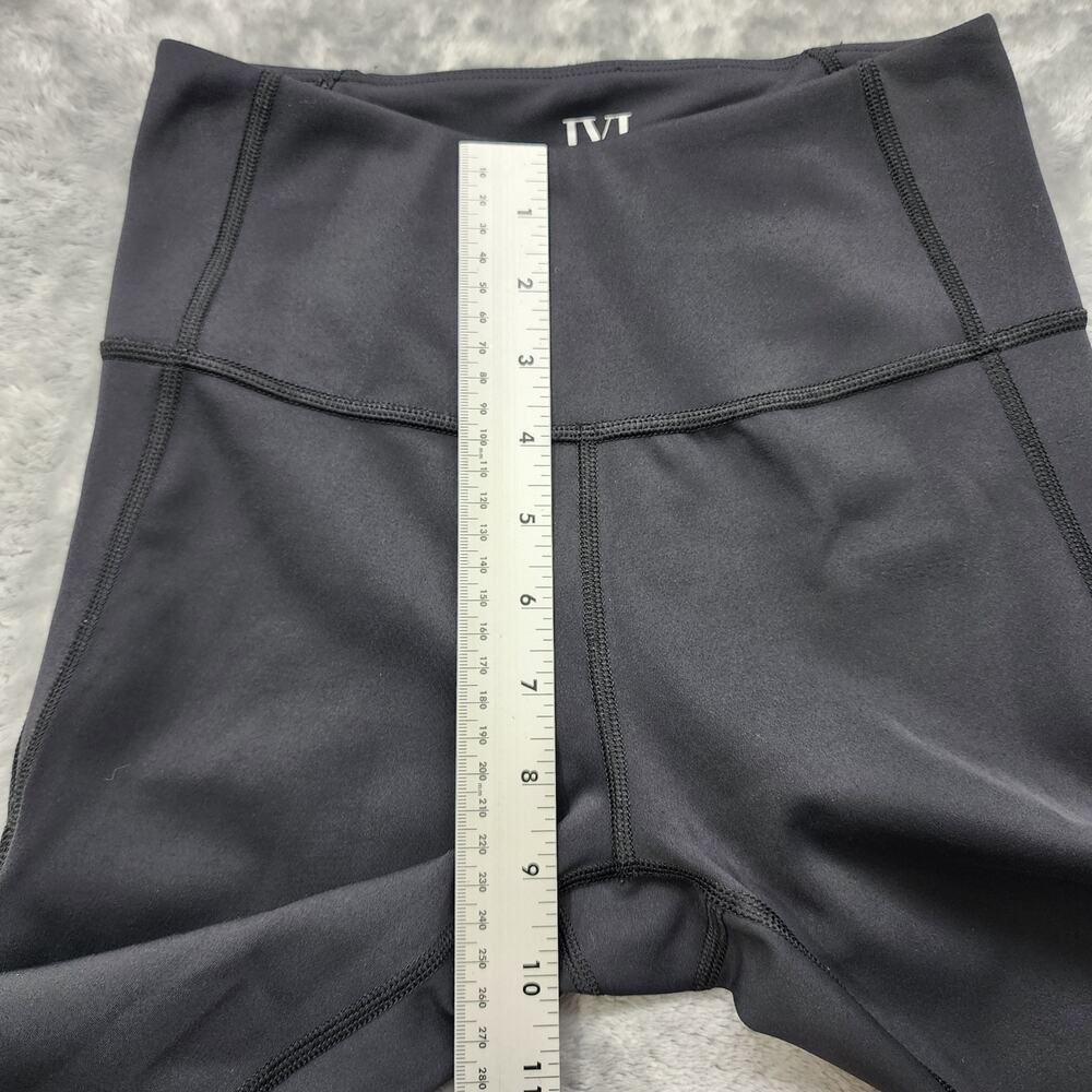 IVL Collective Leggings Womens 4 Black Everyday Sculpted Pull On Ankle Yoga Gym - Picture 6 of 9